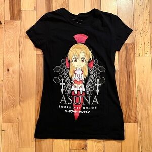 Black Asuna Graphic Tee